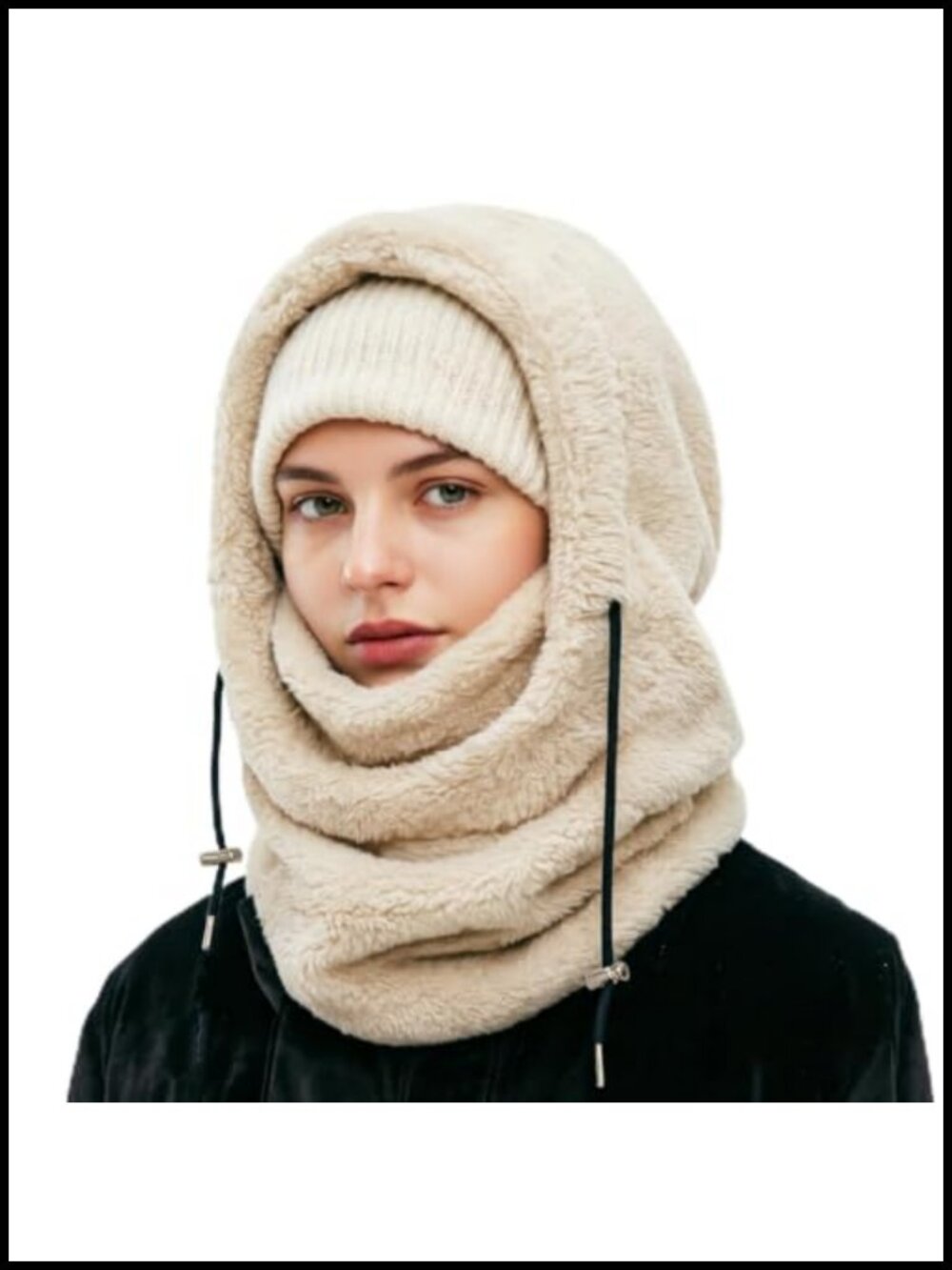 Unisex Balaclava Winter Hat Ski Mask Neck Warmer Windproof Face Cover